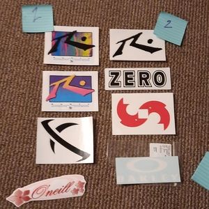 Surf stickers